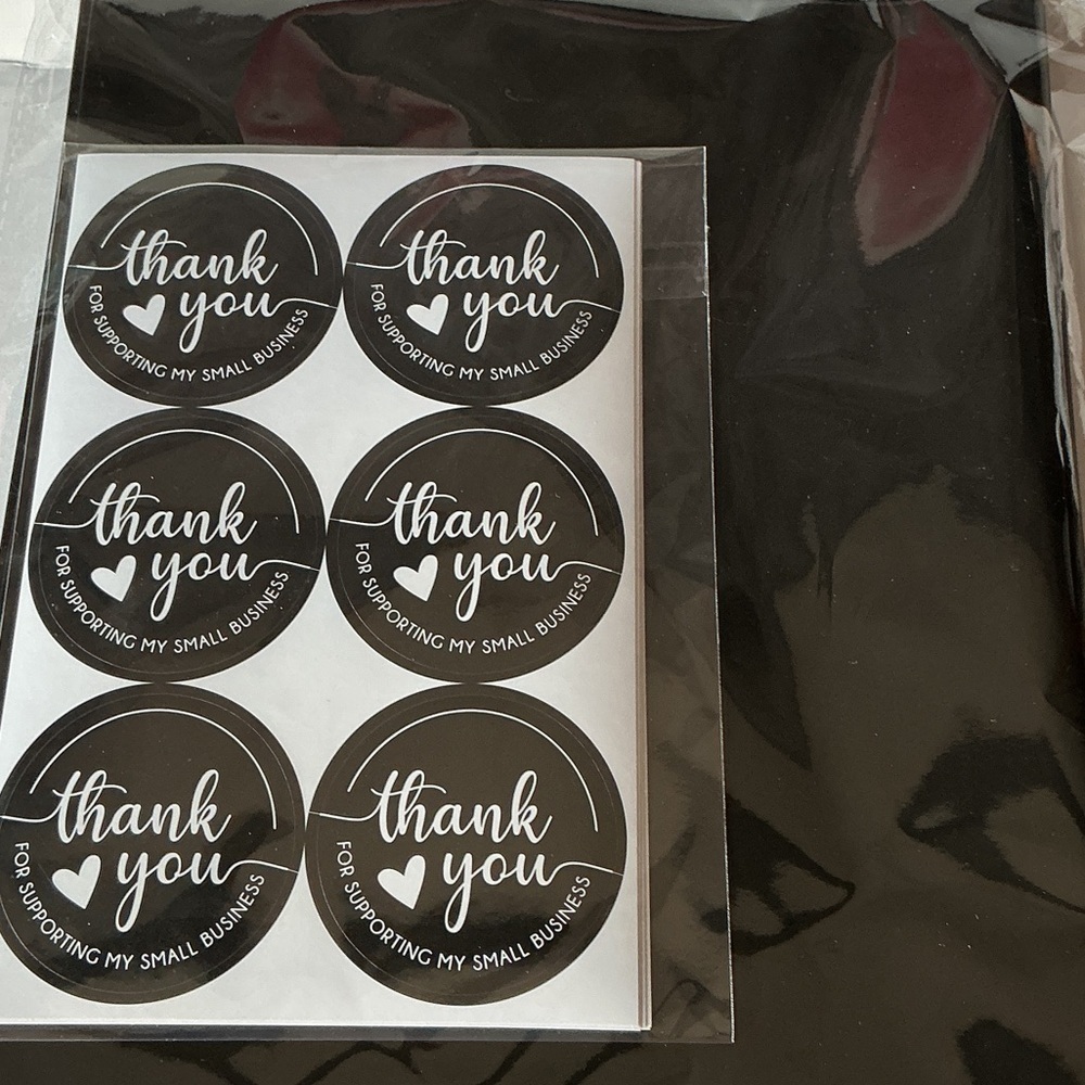 ★ 40pc Shipping Supply Bundle |Poly Mailers, Tissue, Mesh Bags & Thank You Cards